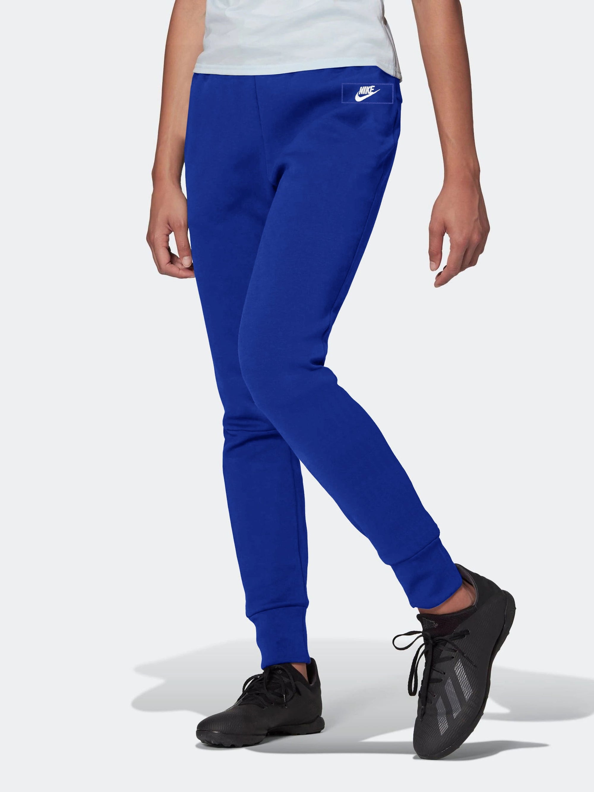 NK Fleece Jogger Trouser For Ladies-Royal Blue-RT12217