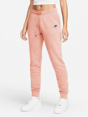 NK Terry Fleece Jogger Trouser For Ladies-Peach-BE2192/BR14315