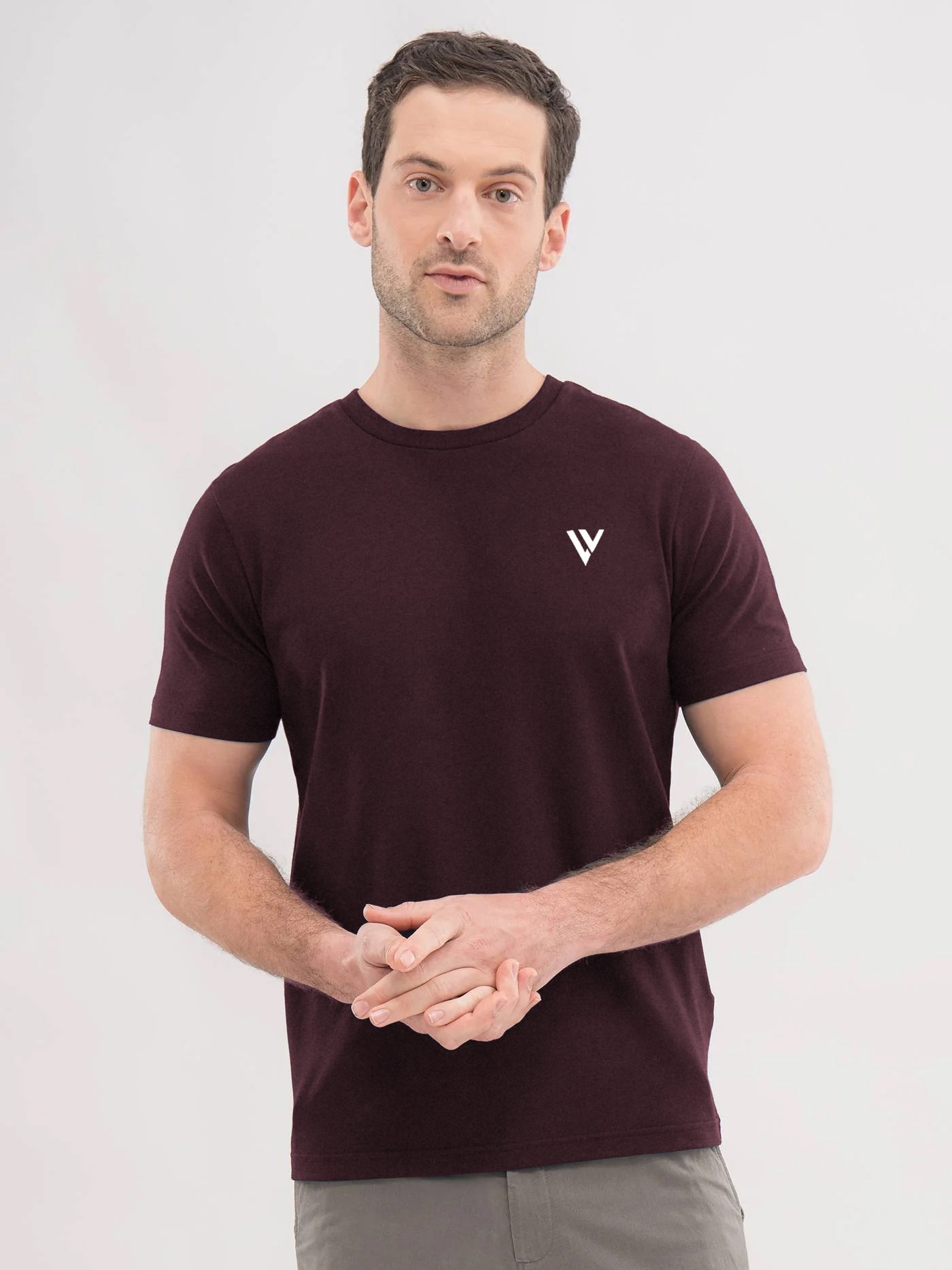 Louis Vicaci Summer T Shirt For Men-White-BR616 - BrandsEgo