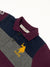 USPA Half Sleeve P.Q Polo Shirt For Kids-Dark Maroon & Navy-RT1973