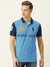 Summer Polo Shirt For Men-Dark Blue & Navy-RT734