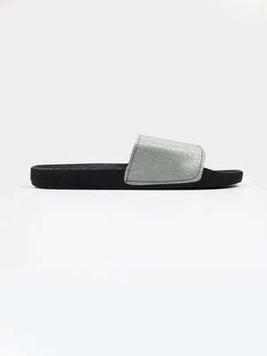Black Camel Stylish Dumfries Textured Design Soft Slides-Grey-RT260