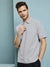 Azur Single Jersey Polo Shirt For Men-Grey Melange-BR13163