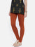 Bella Couture Leggings For Ladies-Coral Brown-BR170