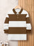 Louis Vicaci P.Q Long Sleeve Polo Shirt For Kids-Brown with White Stripe-BR797