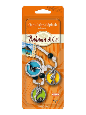 Bahama & Co Medallion Necklace Car Air Freshener-RT509