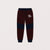 Drift King Slim Fit Terry Fleece Jogger Trouser For Kids-Dark Navy & Dark Maroon-NA12460