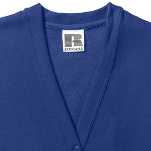 Russell Fleece Cardigan Sweatshirt For Kids-Blue-SP217