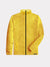 Mango Velvet Quilted Zipper Mock Neck Jacket For Kids-Yellow-BE15502