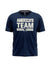 47 Single Jersey Crew Neck Half Sleeve Tee Shirt For Men-Navy-RT2059