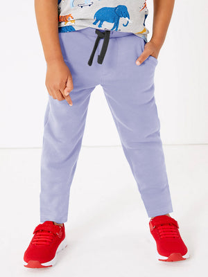 Next Slim Fit Single Jersey Jogger Trouser For Kids-Light Purple-SP5045