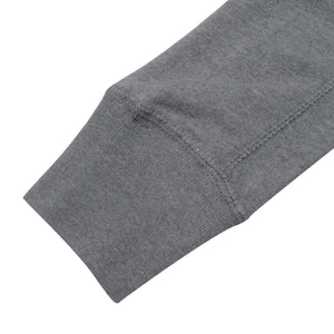 NK Terry Fleece Slim Fit Trouser For Ladies-Charcoal Melange-BR174