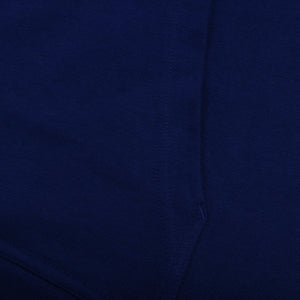 NK Terry Fleece Lace Up Hoodie For Ladies-Dark Royal Blue-BR116