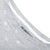 NYC Polo Terry Fleece Sweatshirt For Ladies-Grey Melange with Stars Print-BE13860