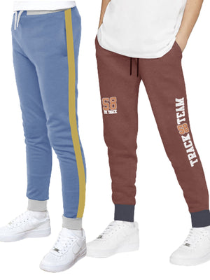 Pack Of 2 Slim Fit Jogger Trouser For Kids