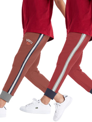 Pack Of 2 Slim Fit Jogger Trouser For Kids