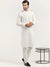 Unstitched China Soft Paper Cotton Suit For Men-Off White-SP1783